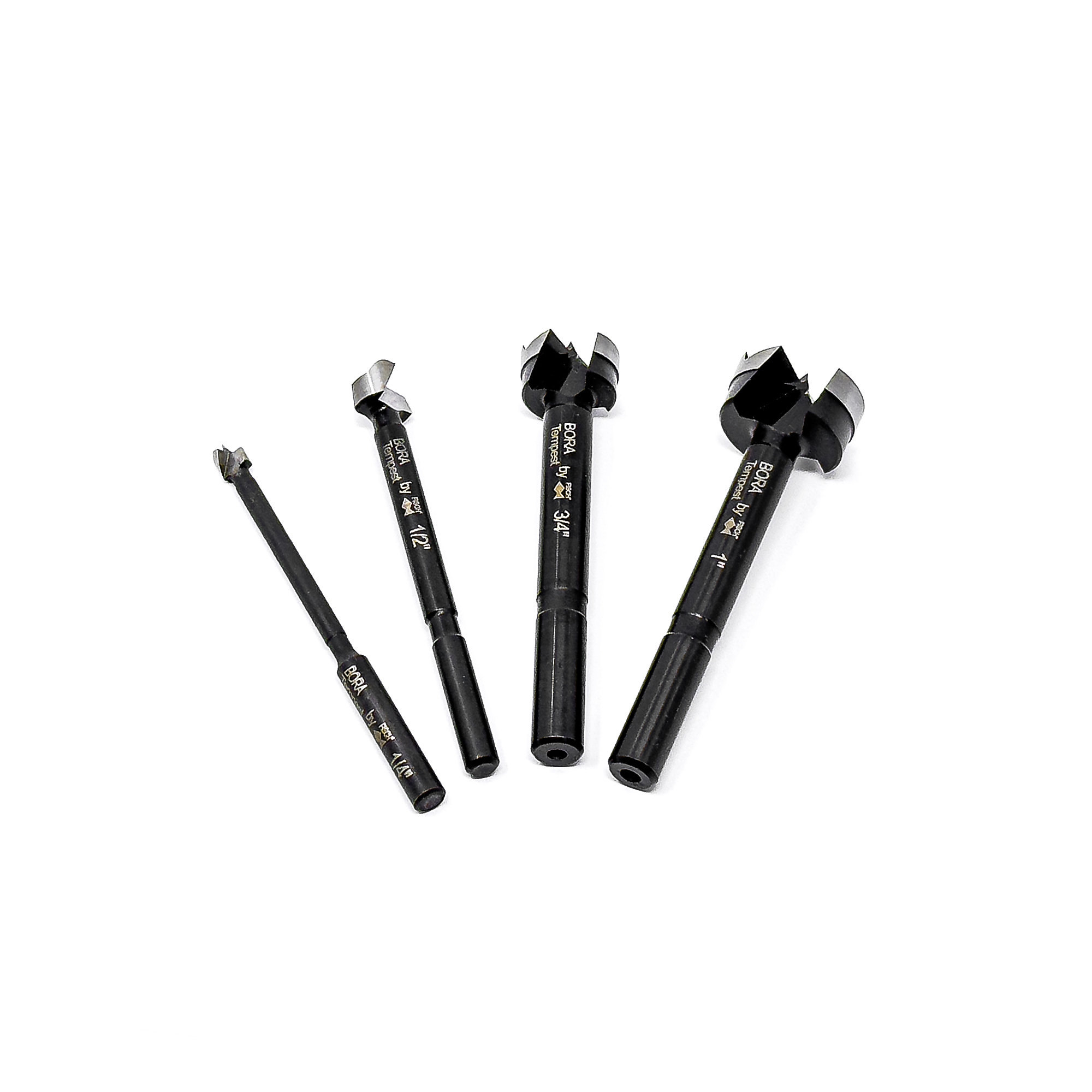 BORA, Tempest Forstner Bit: 4 Pc Set in Wood Box, Included (qty.) 1 Model# BFB-009959